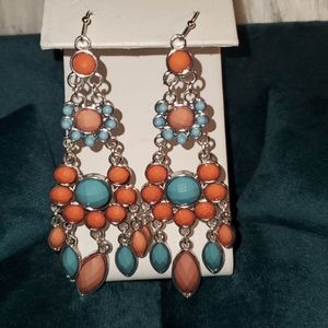 Dangle Fish Hook Earrings